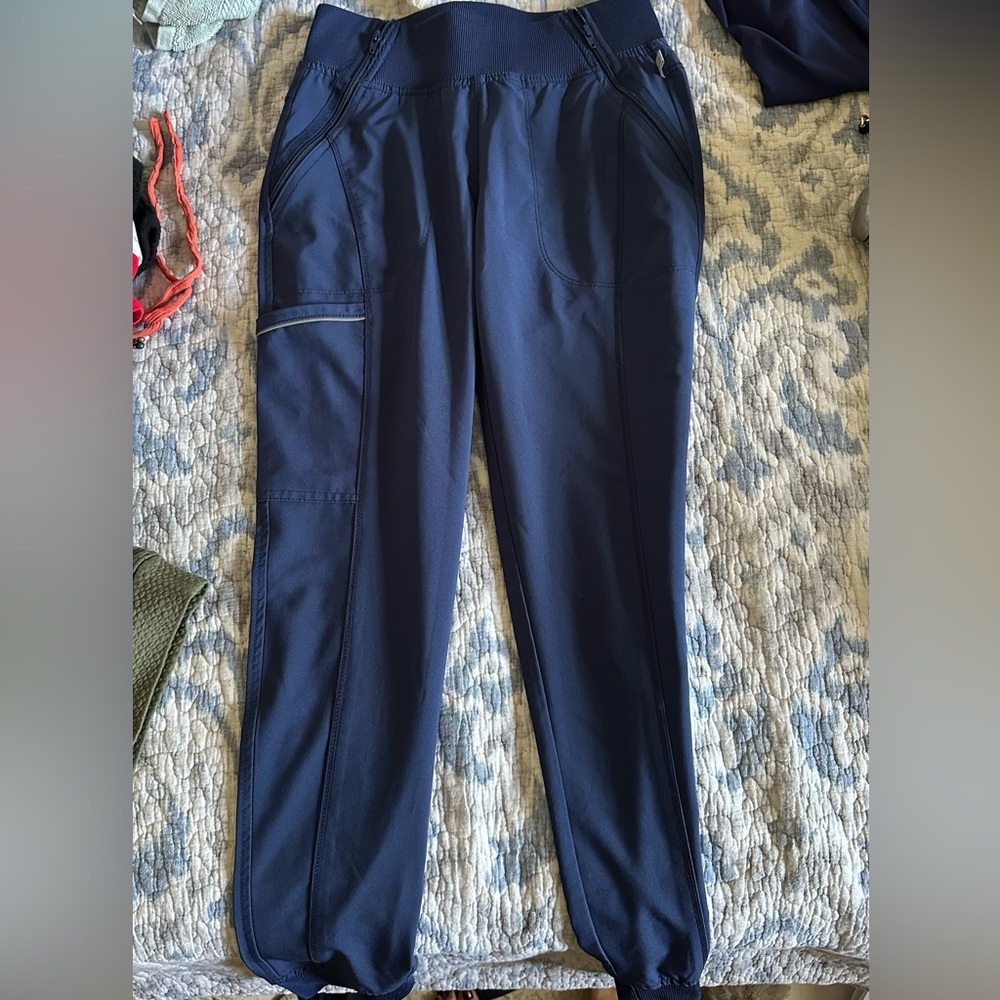 Navy Blue Scrub Pants